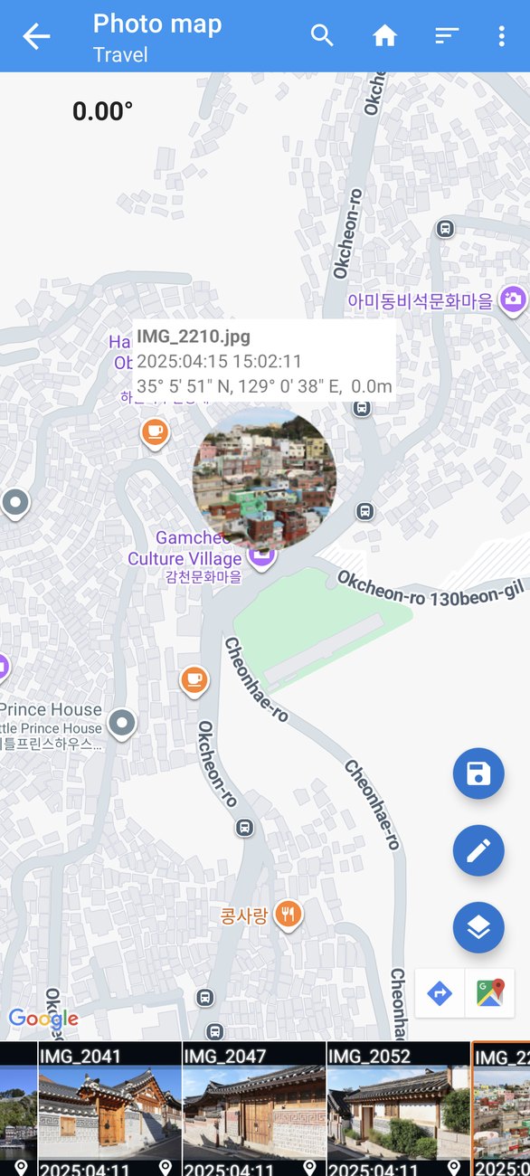 O Foto mapa: sua foto no mapa, com nome, data e posição