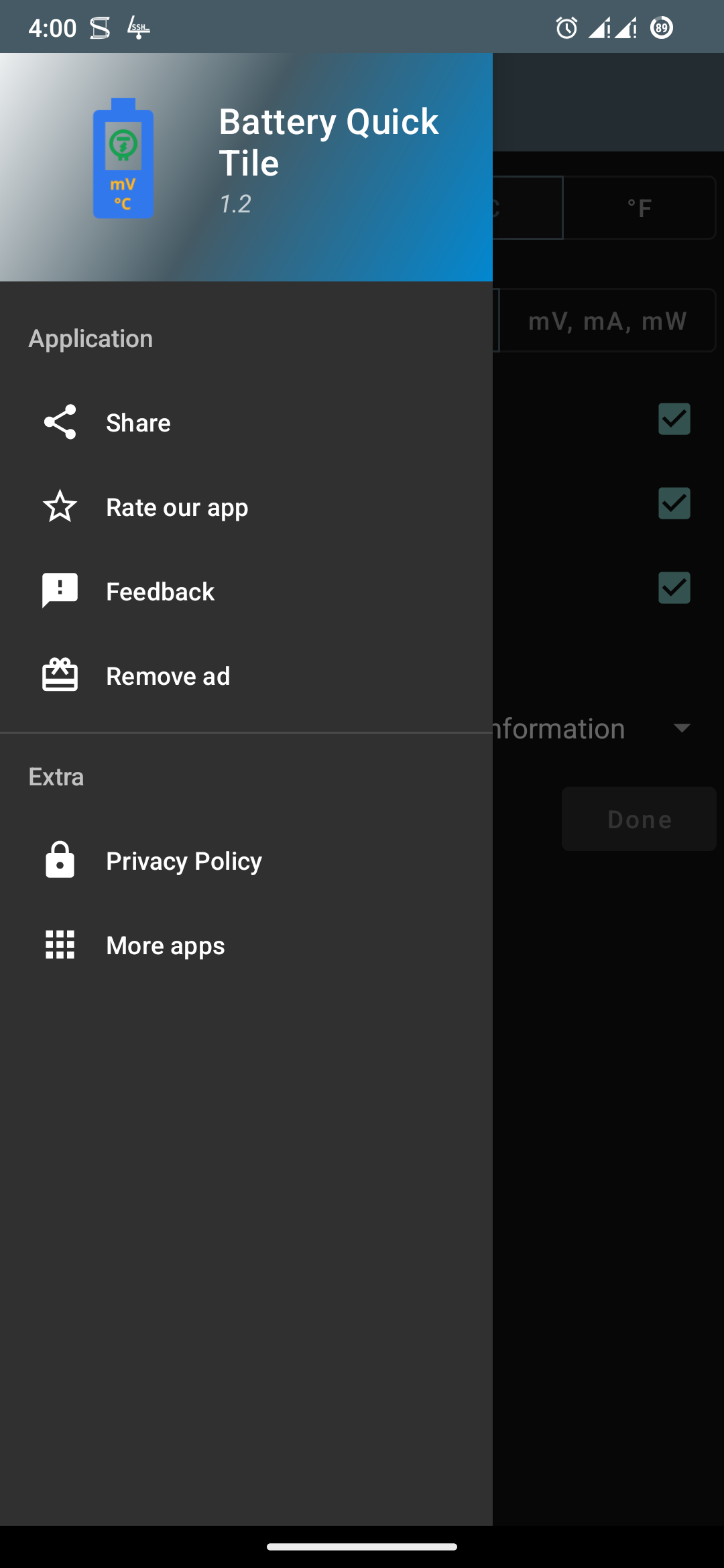 Battery Quick Tile screenshot 4