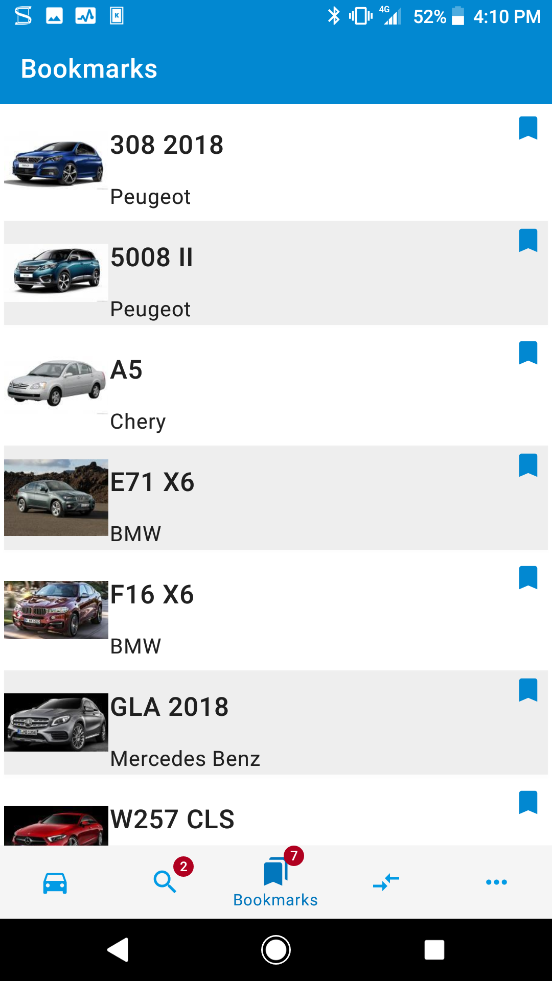 Cars Database screenshot 5