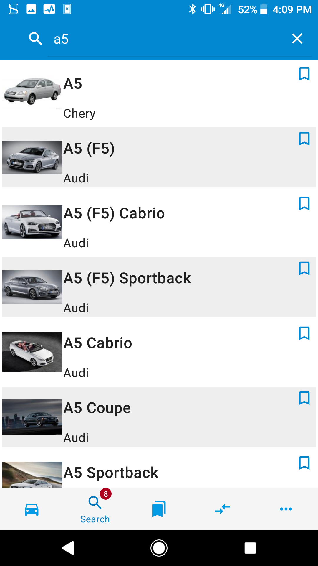 Cars Database screenshot 4