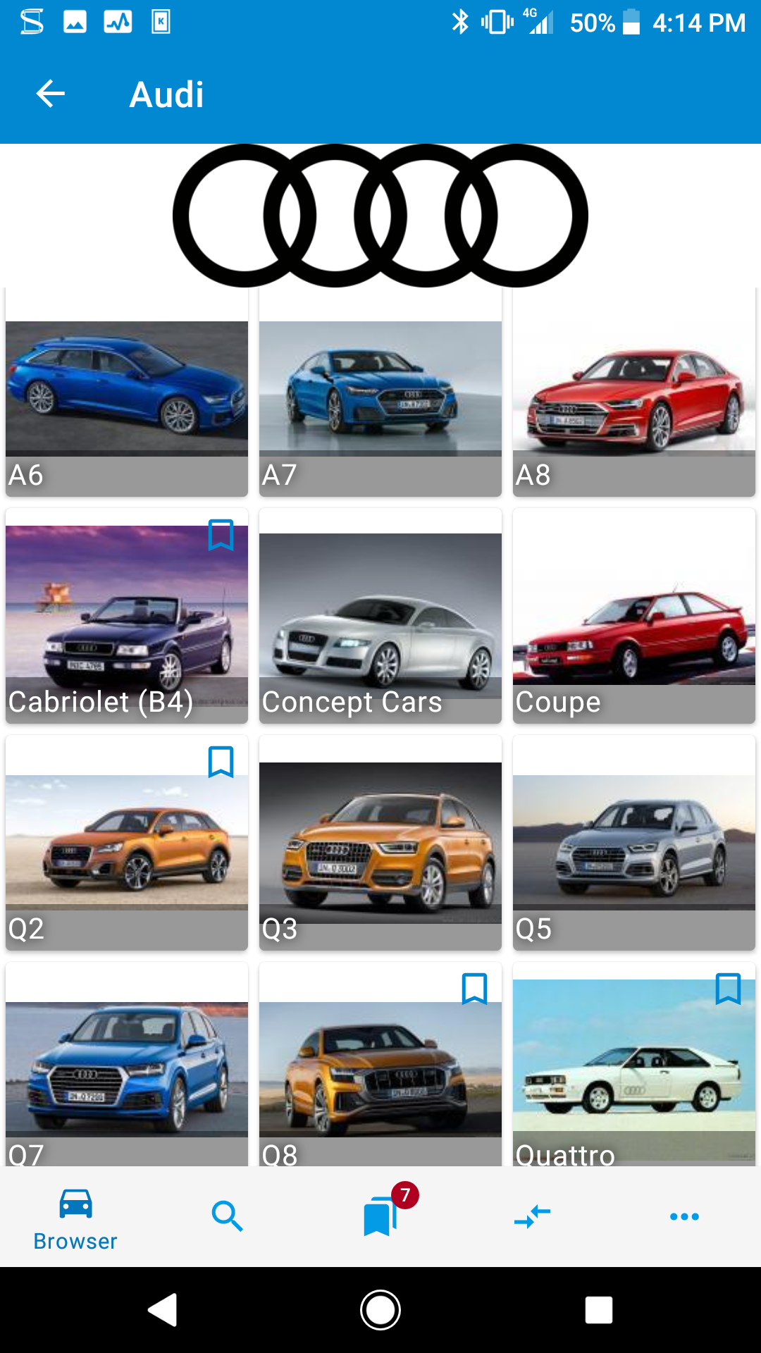 Cars Database screenshot 2