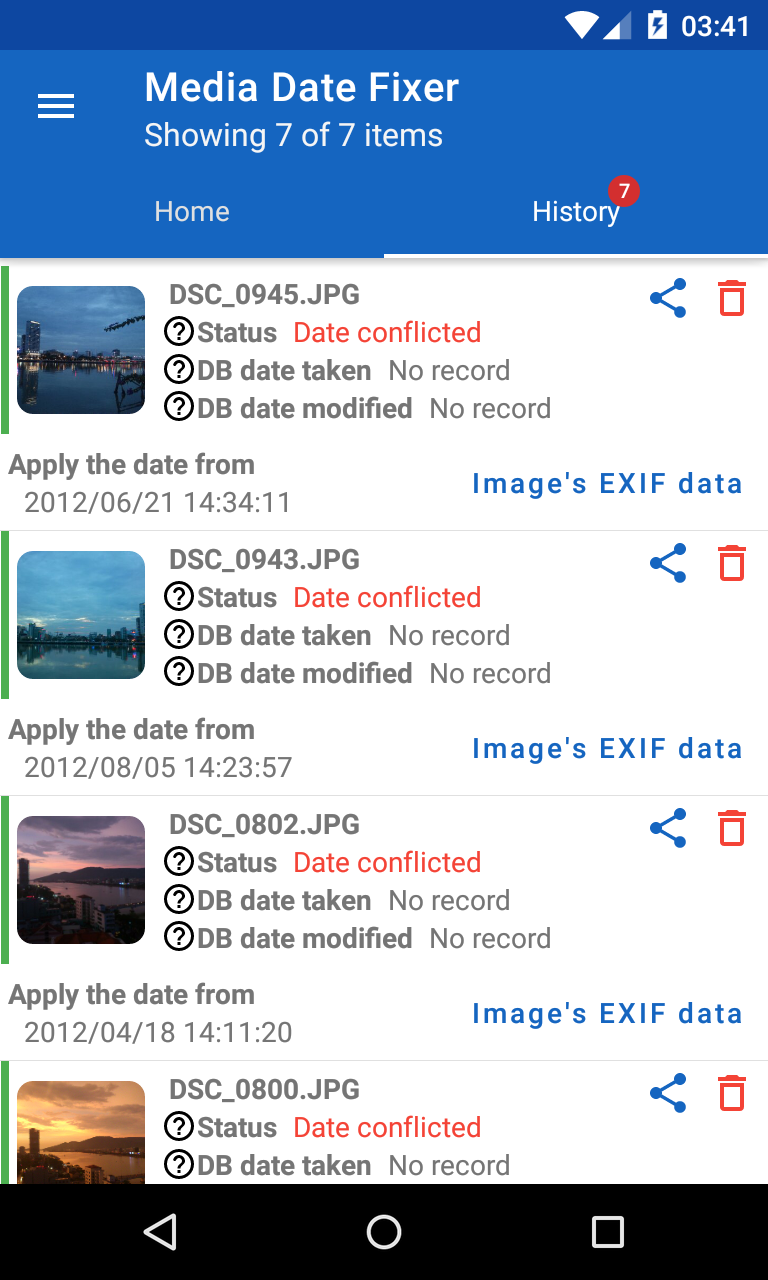 Gallery Rearrange - Date Fixer screenshot 3